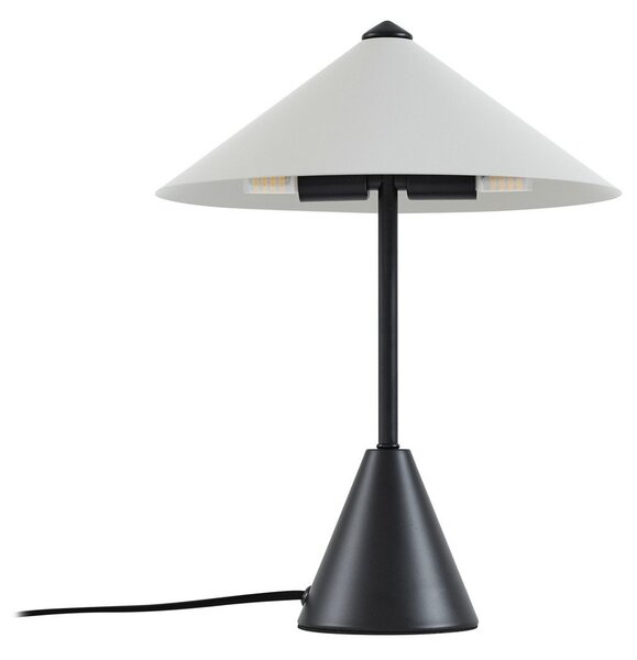 Stolní lampa Lindby, Norvik, Černá, Obývací pokoj, Kov, Moderní