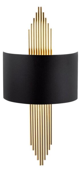 Nástěnné svítidlo 1xE27/40W/230V zlatá/černá