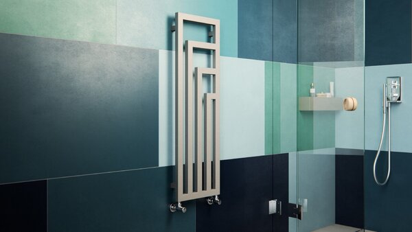Terma Angus V 1300x440 vodní radiátor Metallic Black ZX