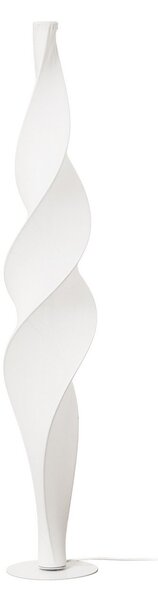 Stojací Lampa Lucande, Novelle, stmívatelné, Bílá, Obývací pokoj, Plast, Design