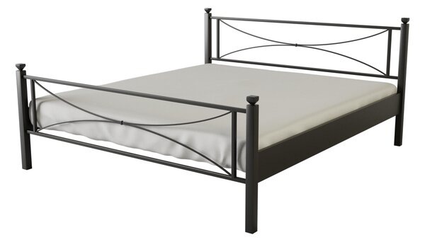 Nábytek ATIKA s.r.o. Kovová postel STELA Povrchová úprava: bílá, Rozměr: 100 x 200 cm