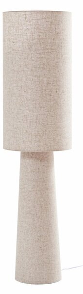 Stojací Lampa Lindby, Elfie, Béžová, Obývací pokoj, Tkanina / Textil, Skandinávský
