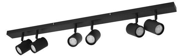 Stropní Lampa Lindby, Kardis, stmívatelné, Šedá, Chodba, Hliník, Moderní