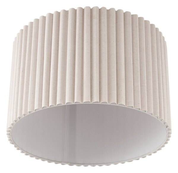 Stropní Lampa Lindby, Libbie, stmívatelné, Béžová, Obývací pokoj, Tkanina / Textil, Skandinávský
