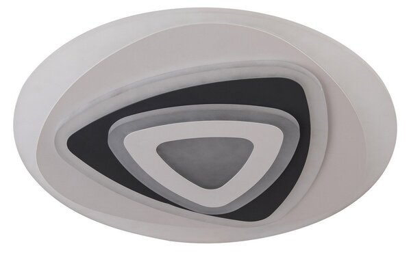 Stropní Lampa Lindby, Rebeka, stmívatelné, Bílá, Jídelna, Plast, Moderní