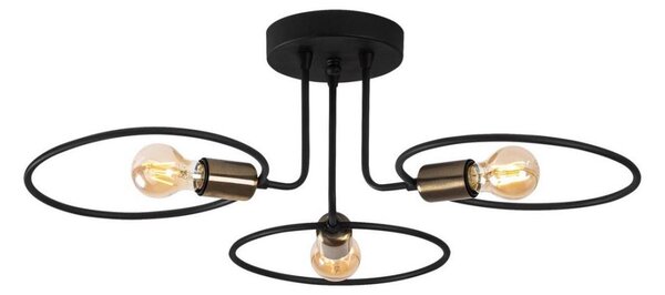 Přisazený lustr CIRCLE 3xE27/40W/230V