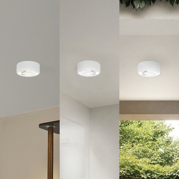 Stropní Lampa Lindby, Siaka, Koupelna, Hliník, Moderní