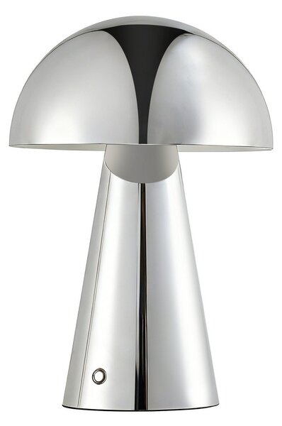 Stolní lampa Lindby, Nevijo, stmívatelné, Metalická, Obývací pokoj, Kov, Moderní