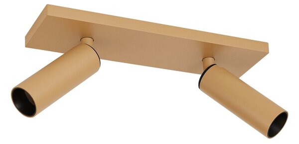 Stropní Lampa Arcchio, Brinja Slim, stmívatelné, Hnědá / Rezavá, Chodba, Hliník, Moderní