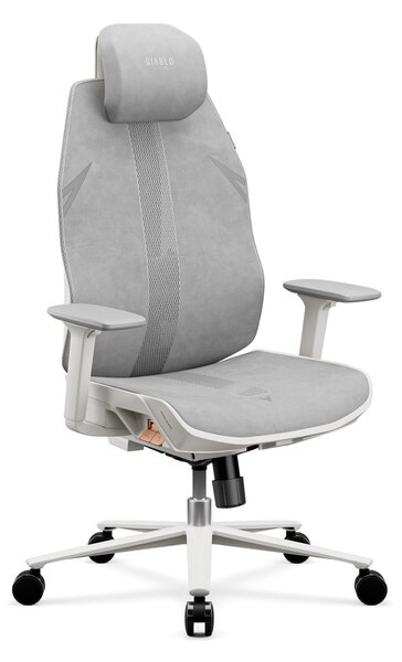 Ergonomická kancelářská židle světle šedá V-Flash Light Grey