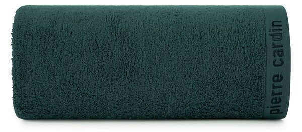 BAVLNĚNÝ RUČNÍK PIERRE CARDIN EVI SADA 3KS 30X50 CM, 50X90 CM, 70X140 CM TMAVĚZELENÁ