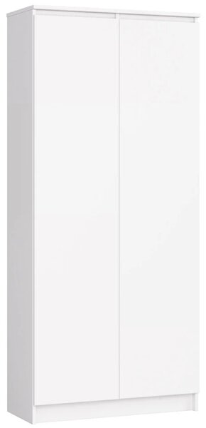 Policová skříň 80 cm VALESTRA - bílá