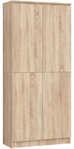 Policová skříň 80 cm VALESTRA - dub sonoma