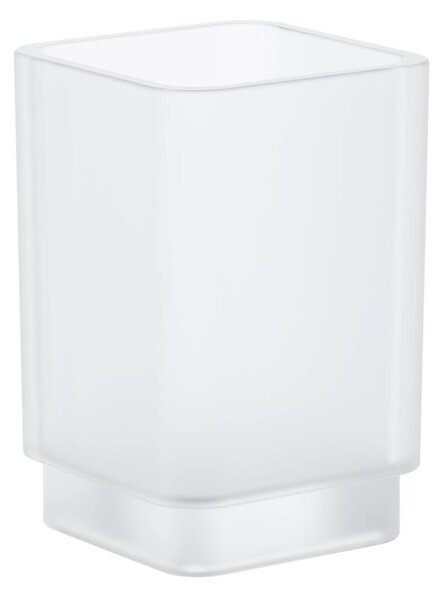 Grohe Selection Cube kelímek na čištění zubů bílá 40783000