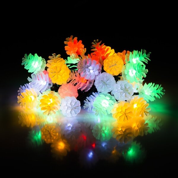 Retlux - LED venkovní řetěz 40xLED/15m IP44 multicolor