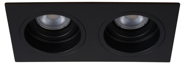 Lucide 22959/02/30 - Podhledové svítidlo EMBED 2xGU10/50W/230V černá