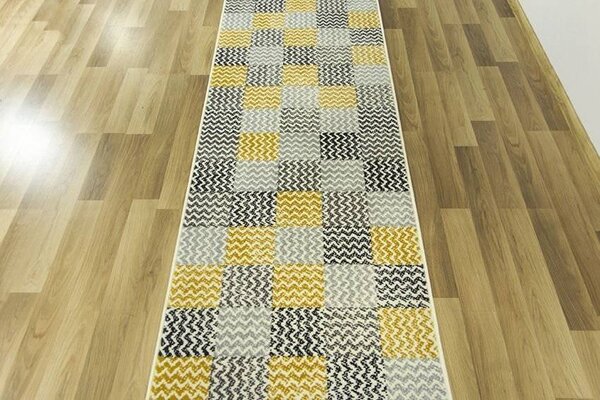 Balta Běhoun LUNA 503568/89935 hořčicový patchwork Šíře: 70 cm