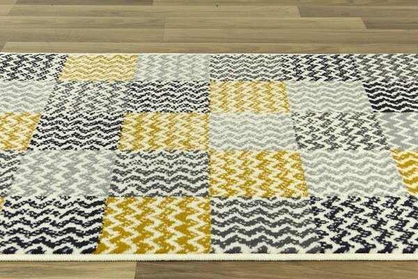 Balta Běhoun LUNA 503568/89935 hořčicový patchwork Šíře: 70 cm