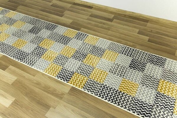 Balta Běhoun LUNA 503568/89935 hořčicový patchwork Šíře: 70 cm