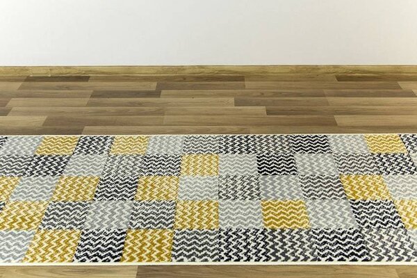 Balta Běhoun LUNA 503568/89935 hořčicový patchwork Šíře: 70 cm