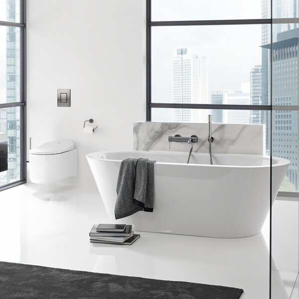 Grohe Essence vanová baterie na stěnu Brushed Hard Graphite 33624AL1