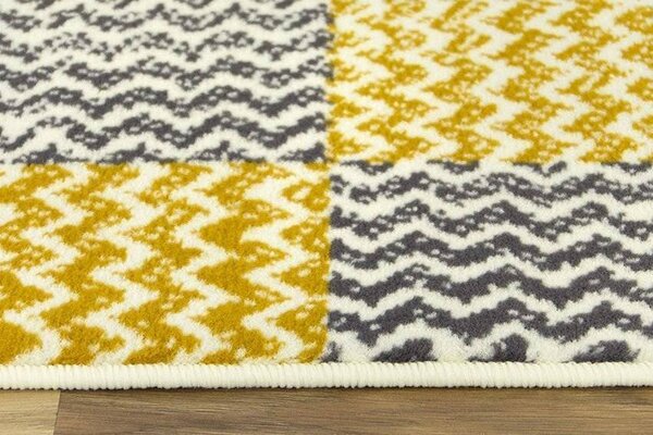 Balta Běhoun LUNA 503568/89935 hořčicový patchwork Šíře: 70 cm