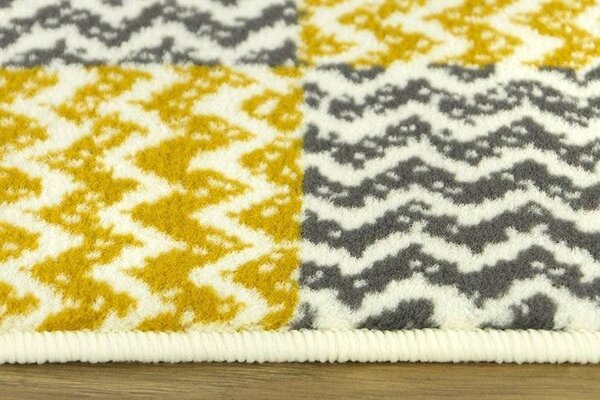 Balta Běhoun LUNA 503568/89935 hořčicový patchwork Šíře: 70 cm