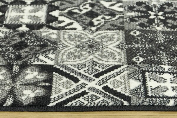 Balta Běhoun Luna 503754/89922 šedý patchwork Šíře: 70 cm