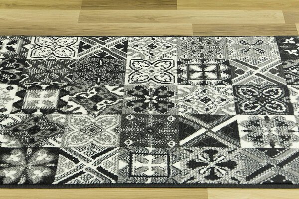 Balta Běhoun Luna 503754/89922 šedý patchwork Šíře: 70 cm