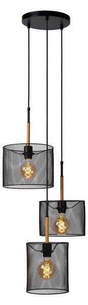 Lucide 45459/03/30 - Lustr na lanku BASKETT 3xE27/40W/230V