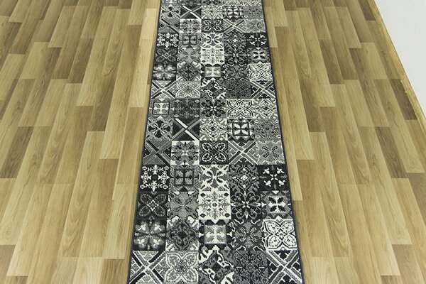 Balta Běhoun Luna 503754/89922 šedý patchwork Šíře: 70 cm
