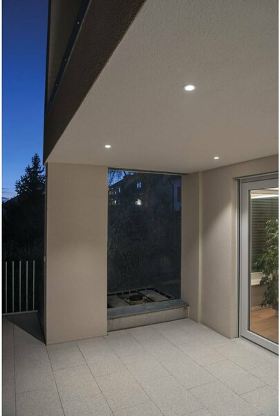 BIG WHITE SLV PATTA-F, vestavné svítidlo, LED, 3000K, kulaté, bílé, 38°, vč. ovladače 114441