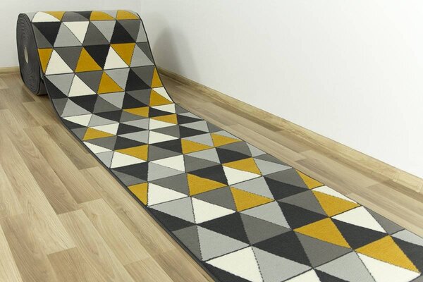 Běhoun Luna 502902/89925 šedý / žlutý Šíře: 70 cm