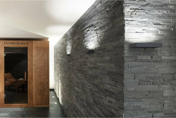 BIG WHITE SLV PEMA WL LED venkovní nástěnné nástavbové svítidlo, IP54, antracit, 3000K 1002069