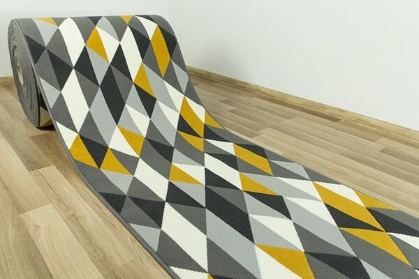 Balta Běhoun LUNA 503652/89915 trojúhelníky žluté Šíře: 70 cm