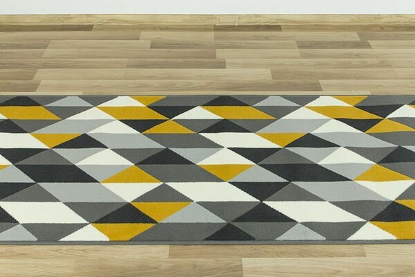 Balta Běhoun LUNA 503652/89915 trojúhelníky žluté Šíře: 70 cm