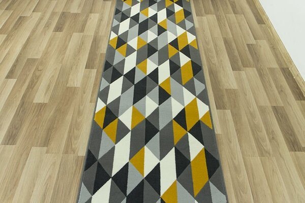 Balta Běhoun LUNA 503652/89915 trojúhelníky žluté Šíře: 70 cm