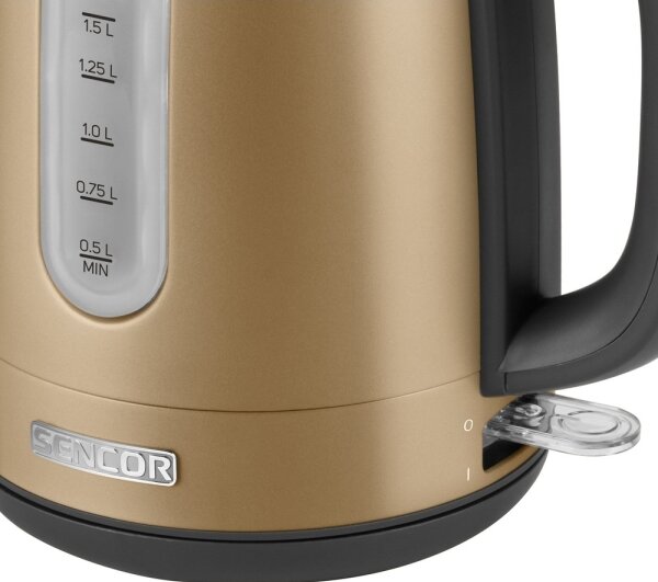 Sencor - Rychlovarná konvice 1,7 l 2150W/230V zlatá