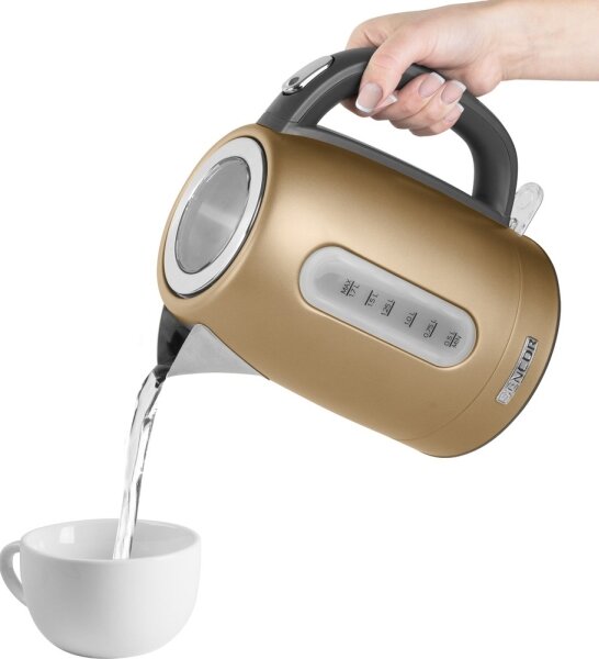 Sencor - Rychlovarná konvice 1,7 l 2150W/230V zlatá