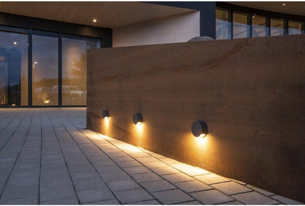 BIG WHITE SLV PEMA, nástěnné svítidlo, LED, 3000K, antracit, 3,3 W 231015