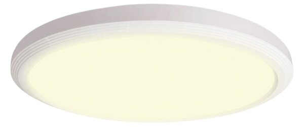 Bílé plastové stropní světlo Halo Design Ultra 24 cm