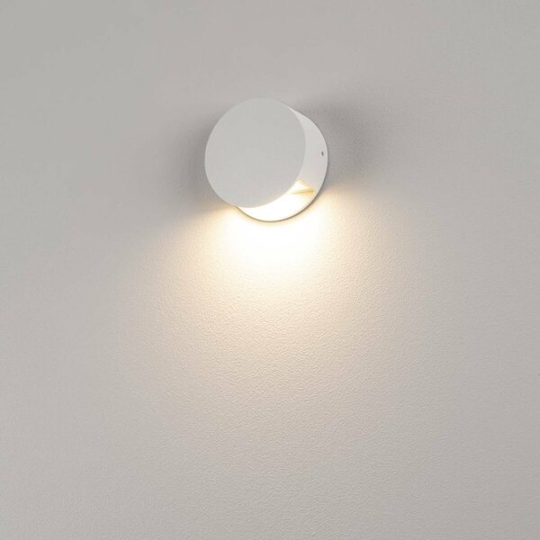 BIG WHITE SLV PEMA, nástěnné svítidlo, LED, 3000K, bílé, 3,3 W 231010