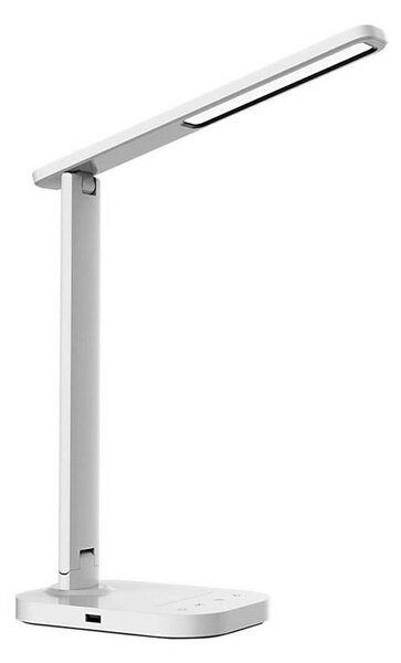 LED Stmívatelná dotyková stolní lampa s USB konektorem KIARA LED/7W/230V bílá