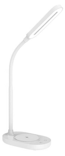 LED Stmívatelná dotyková lampa s bezdrátovým nabíjením OCTAVIA LED/7W/230V bílá