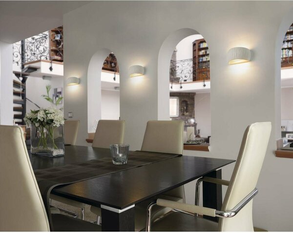 BIG WHITE SLV PLASTRA WL CURVED CUTRAIN vnitřní nástěnné přisazené svítidlo QT-DE12 bílá 1004732