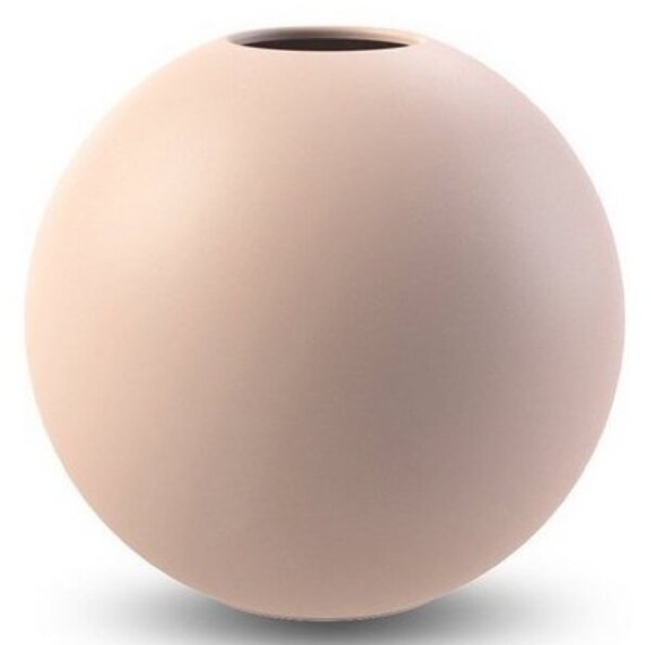 COOEE Design Váza Ball Dusty Pink - 20 cm CED128