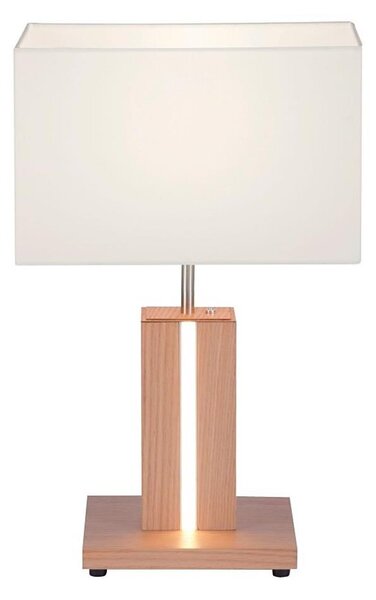 Leuchten Direkt 11421-78 - LED Stolní lampa AMANDA 1xE27/40W/230V + LED/5W