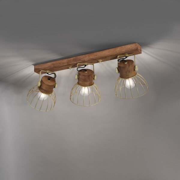 Leuchten Direkt 11488-60 - Bodové svítidlo ALAMI 3xE27/25W/230V