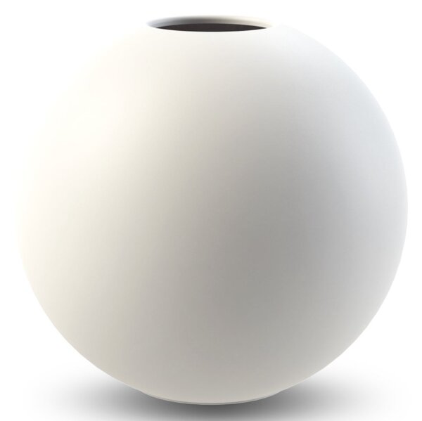 COOEE Design Váza Ball White - 30 cm CED139