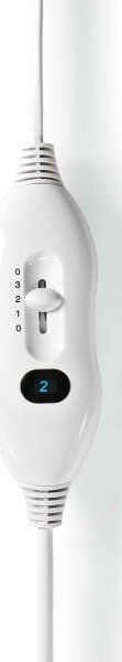 Nedis PEBL120CWT1 - Elektrická vyhřívací deka 60W/230V 150x80 cm vlna